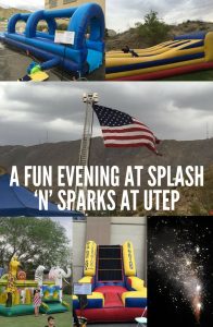 A fun evening at the Annual Splash n Sparks at UTEP