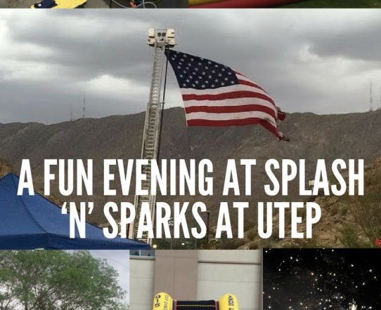 A fun evening at the Annual Splash n Sparks at UTEP