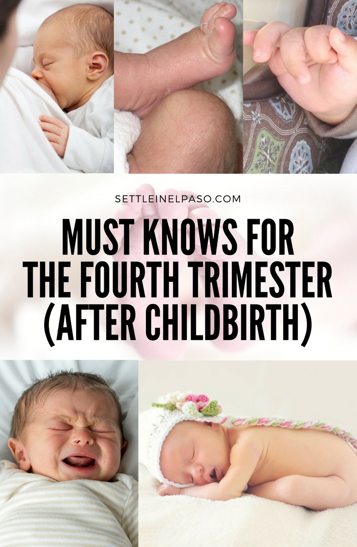 Must knows for the fourth trimester (after childbirth)