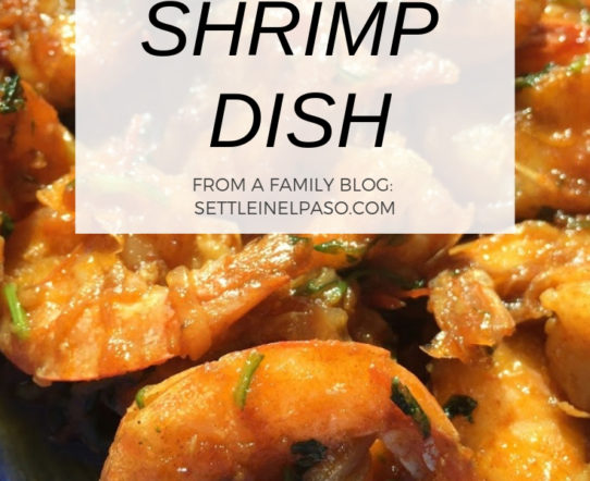 A quick shrimp dish recipe. Great for dinner. #recipes