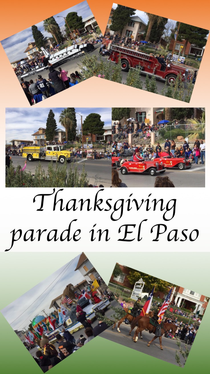 Thanksgiving parade in El Paso