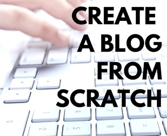 How to create a blog from scratch. The article provides details about how to start a blog from scratch. #blogging #blog