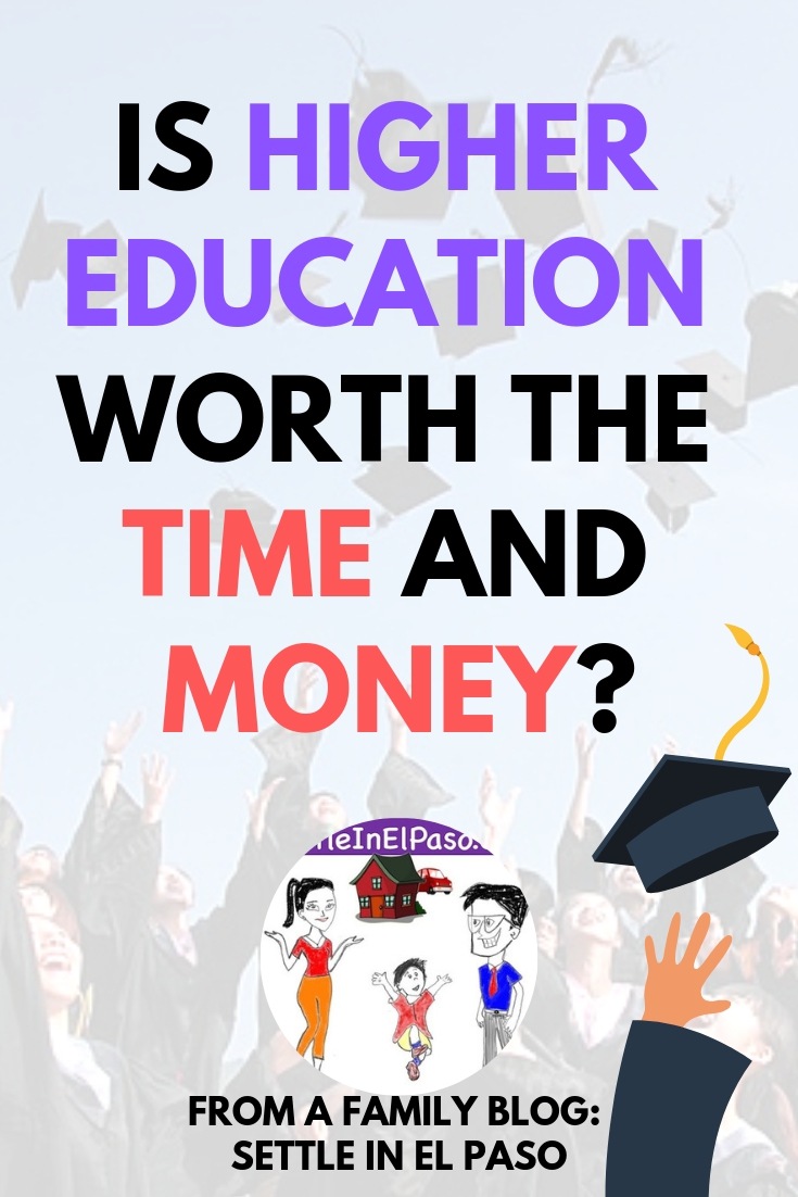 Is higher education worth the time and money? #education #higherEducation