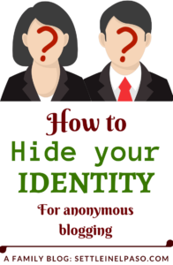 How to hide your identity while blogging anonymously. #anonymous #anonymousblogging #whois