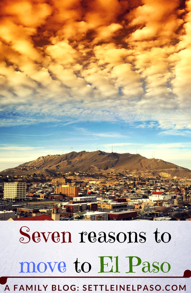 The post provides a beautiful infographic on the benefits of living in EL Paso, Texas.  #ElPaso #Texas #travel #Living #TexasLiving