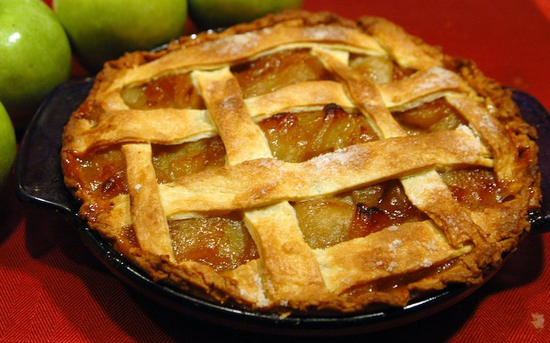 The smell of apple pie. #applepie