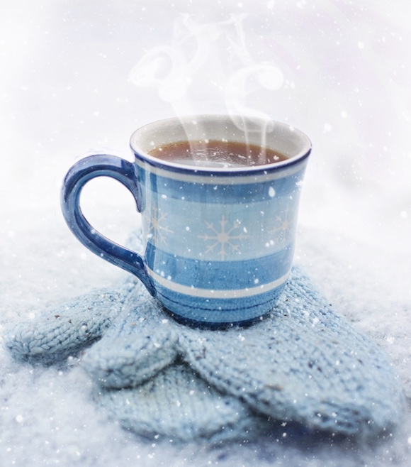 A hot drink in winter. #hotdrink #winter