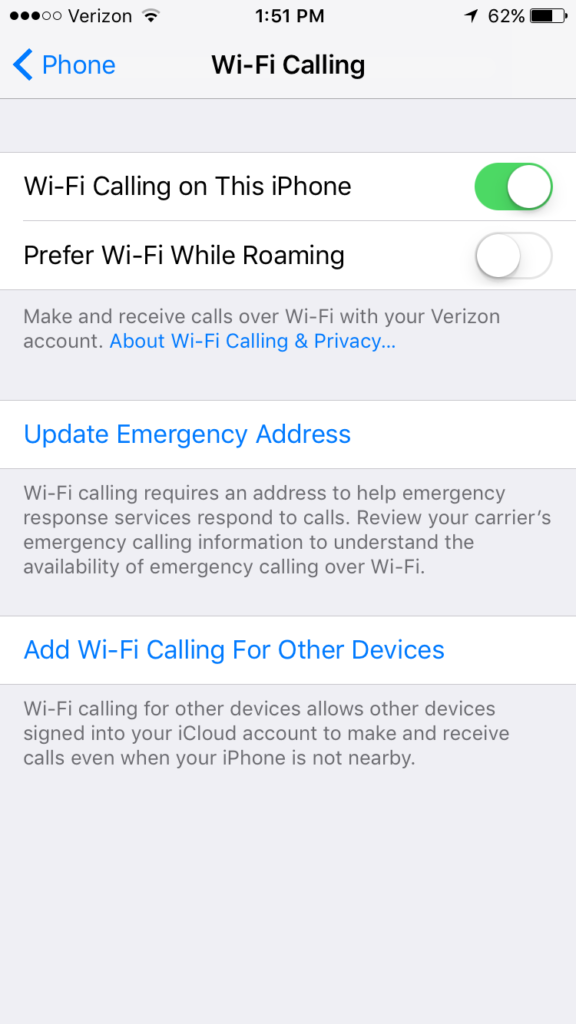 Call via wi-fi when cellphone signal is poor. #iPhone #cellphonetips #iPhoneTips #wireless #savingmoney