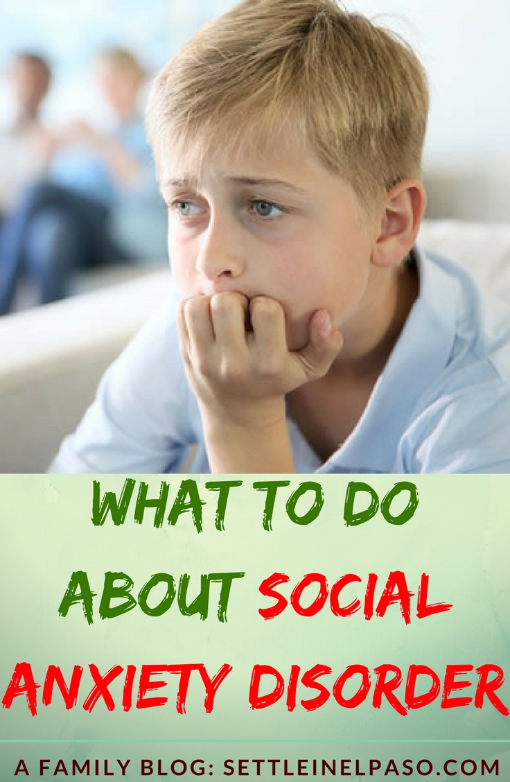 My Social Anxiety Disorder --- How do I handle it — A Family Blog: A ...