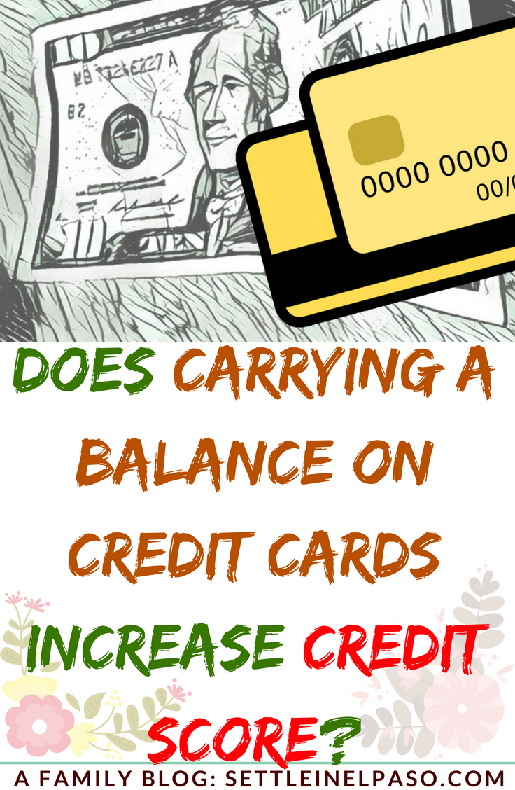 Does carrying a balance on credit cards improve credit score? #creditscore #creditcard #frugal #saving