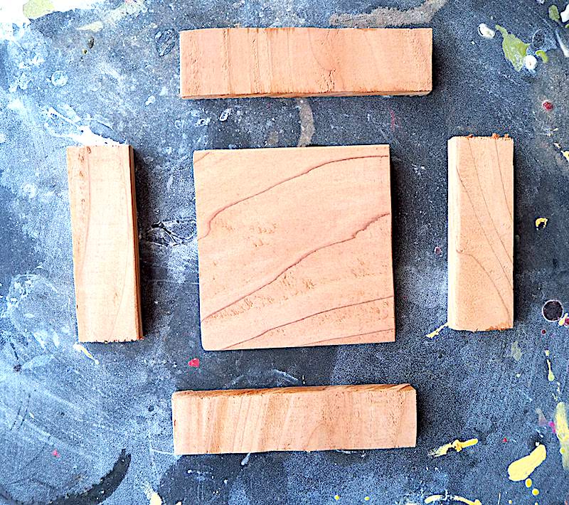 I would like to make a small tray out of these pieces of wood. #woodworking