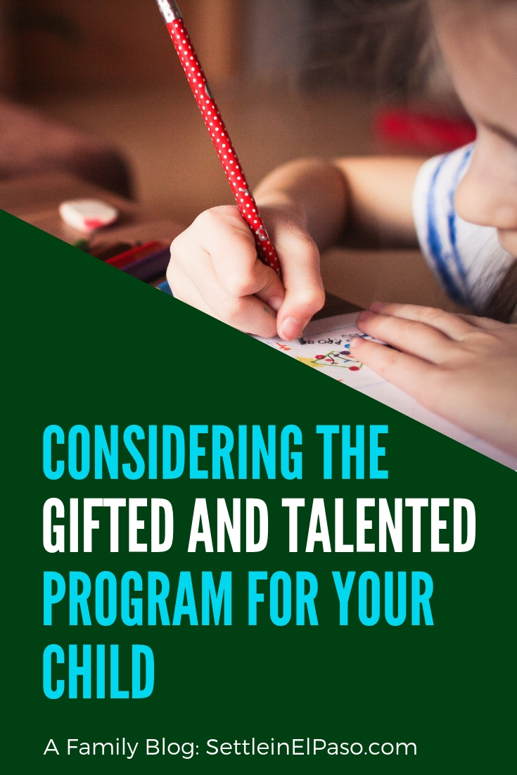 Gifted and Talented program What is it and how to proceed — A Family