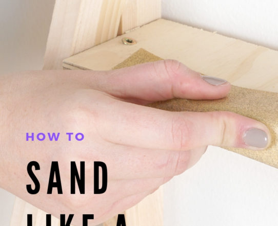 How to do sanding to give a professional look. Sanding gives a finer finish to wood furniture. The post provides some tips on sanding techniques. #sanding #woodworking #woodwork #HomeDecorFurnitureTips #diyFurniture
