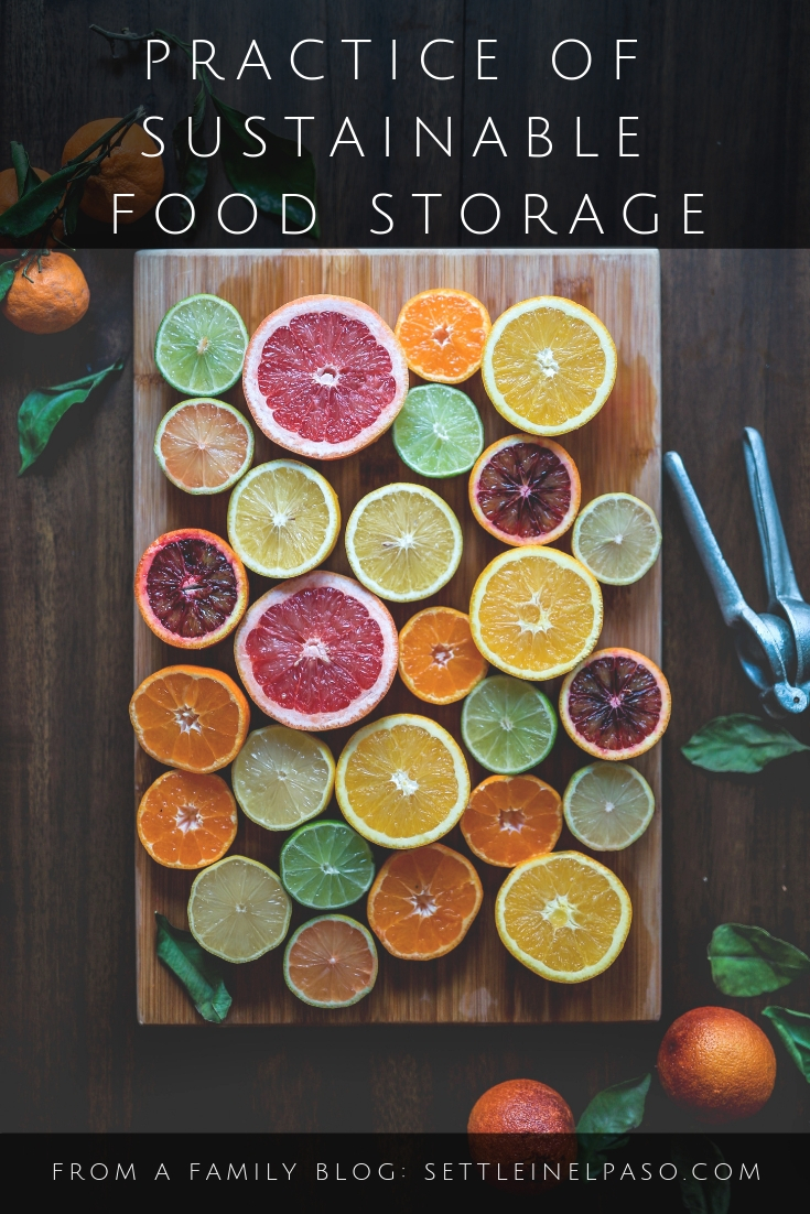 Practice of sustainable food storage. #sustainability