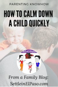 How to calm down a child, during a temper tantrum episode. #parenting #temperTantrum #ForKids #Kids