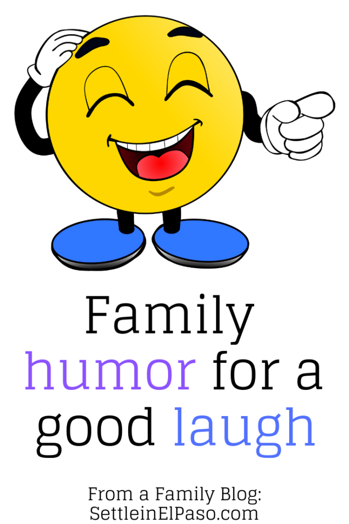 Family humor if you need some good laugh — A Family Blog