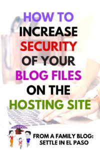 Server File Access Permissions bloggers need to be familiar with. The article describes how to increase the security of the blog files that are stored on the hosting site. #blogging #website #security #websecurity #blogSecurity