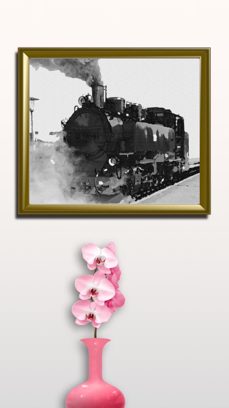 Locomotive printable. #printable #downloadable